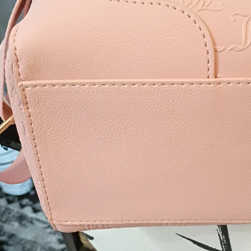 Juicy Couture Light Pink Embossed Tote - Picture 9 of 9